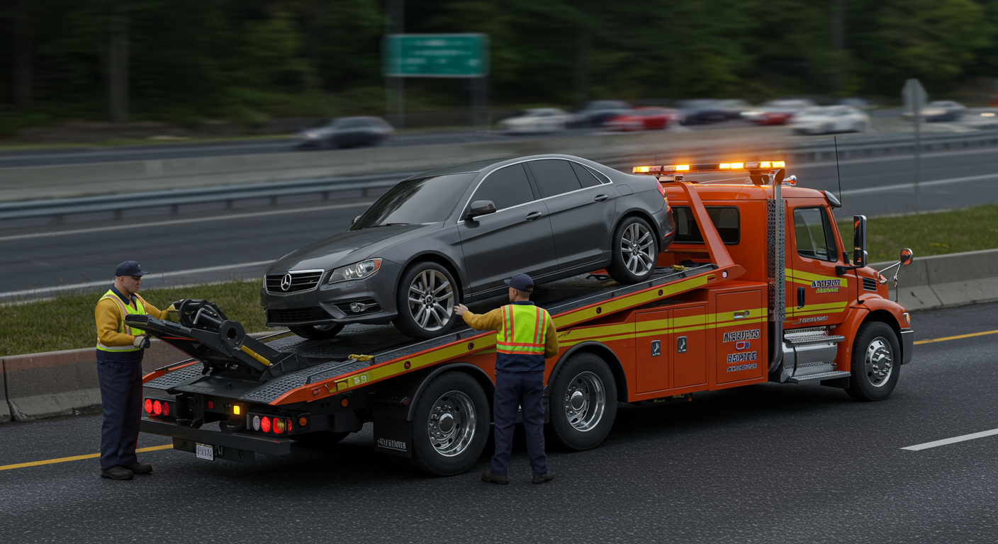 accident towing recovery